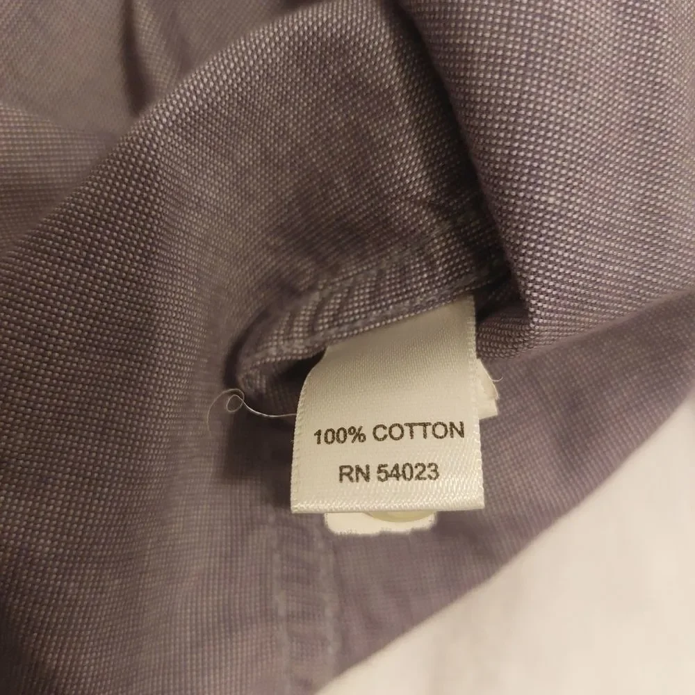 Banana Republic Soft Wash Button Down Size Small Purple